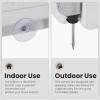 imageDog Playpen 4Panel 24quot  Safe ampamp Secure IndoorOutdoor Pet Fence  Folding ampamp Portable  35 x 35 x 24IN Ideal for Small to Medium Dogs  Easy to Clean WhiteWhite