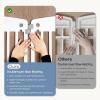 imageDog Playpen 4Panel 24quot  Safe ampamp Secure IndoorOutdoor Pet Fence  Folding ampamp Portable  35 x 35 x 24IN Ideal for Small to Medium Dogs  Easy to Clean WhiteWhite