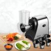 imageElectric Cheese Grater 250W Salad Maker 5 Different Blades for SlicingShreddingGrinding OneTouch Control Compact Kitchen Shredder for Block Cheese Vegetables Fruit BPAFree Easy to Clean