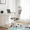 imageHome Office Desk Chair Ergonomic Computer HighBack Mesh Rolling Work Task Chairs with Wheels and Adjustable Headrests Comfy Lumbar Support Armrest for BedroomGrey