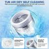 imageNictemaw 178Lbs Portable Washing Machine 24 Cuft Compact FullAutomatic Washer with Drain Pump 8 Water Level ampamp 10 Programs Portable Washer and Dryer for Home Apartment RV Dorms178 LbsWhite Grey