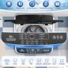 imageNictemaw 20Lbs Portable Washing Machine 28 Cuft Full Automatic Portable Washer with 4 Wash Programs 4 Water Levels ampamp 3 Temps ampamp Drain Pump Compact Laundry Washer Dryer Combo for Apartment Dorm RVOffwhite