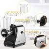 imageNictemaw Electric Cheese Grater 250W Cheese Shredder Professional Electric Slicer Shredder for Potatoes Carrots Veggies UpgradedL