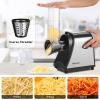 imageNictemaw Electric Cheese Grater 250W Cheese Shredder Professional Electric Slicer Shredder for Potatoes Carrots Veggies UpgradedL