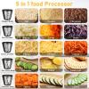 imageNictemaw Electric Cheese Grater 250W Cheese Shredder Professional Electric Slicer Shredder for Potatoes Carrots Veggies UpgradedL