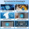 imageNictemaw Portable Washing Machine 178Lbs Portable Washer with Drain Pump 24 Cuft Full Automatic Washer and Dryer Combo 10 Programs 8 Water Levels LED Display for Home Apartment RV