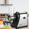 imageNictemaw Vegetable Cutter Electric Vegetable Slicer Stainless Steel 250 W Multifunctional Kitchen Grater with 5 Blades for Fruits Vegetables Cheese and Daily Use250W