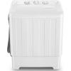 imageNictemaw Portable Washing Machine 30Lbs Capacity Washer and Dryer Combo 2 In 1 Compact Twin Tub Laundry Washer 19Lbs ampamp Spinner 11Lbs with Drain Pump Time Control for Apartment Dorms RV White