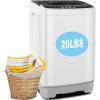 image178Lbs Portable Washing Machine Nictemaw Portable Washer 23 Cuft Washer and Dryer Combo with Drain Pump 10 Programs 8 Water Level Compact Laundry Washer for Home Apartment RV DormsWhiteGrey