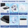 image178Lbs Portable Washing Machine Nictemaw Portable Washer 23 Cuft Washer and Dryer Combo with Drain Pump 10 Programs 8 Water Level Compact Laundry Washer for Home Apartment RV DormsWhiteGrey