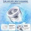 image178Lbs Portable Washing Machine Nictemaw Portable Washer 23 Cuft Washer and Dryer Combo with Drain Pump 10 Programs 8 Water Level Compact Laundry Washer for Home Apartment RV DormsWhiteGrey