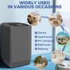 imageNictemaw Portable Washing Machine 135Lbs Capacity FullAutomatic Portable Washer 18Cuft Washer and Dryer Combo with Drain Pump LED Display 10 Programs ampamp 8 Water Levels for Apartment Dorm RVDark Grey