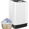 imageNictemaw Portable Washing Machine 135Lbs Capacity FullAutomatic Portable Washer 18Cuft Washer and Dryer Combo with Drain Pump LED Display 10 Programs ampamp 8 Water Levels for Apartment Dorm RVWhite