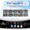 imagePortable Washing Machine 156 Lbs Portable Washer 21 Cuft Compact Washer with Drain Pump 10 Programs ampamp 8 Water Levels for ApartmentDormRVs156 LBS