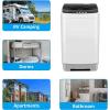 imagePortable Washing Machine 156 Lbs Portable Washer 21 Cuft Compact Washer with Drain Pump 10 Programs ampamp 8 Water Levels for ApartmentDormRVs156 LBS