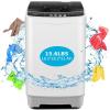 imageNictemaw Portable Washing Machine 156Lbs Capacity Portable Washer with Drain Pump 21Cuft FullAutomatic Compact Washer with 10 Programs 8 Water Level for Home Apartment RV Dorms156lbs