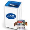 imageNictemaw Portable Washing Machine 178Lbs Large Capacity 23 Cuft Laundry Machine with 8 Programs 3 Water Temps 3 Water Levels Selections Small Washing Machine for Apartment Home Dorms Rv