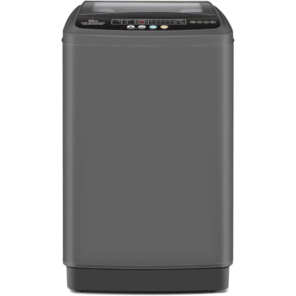 imageNictemaw Portable Washing Machine 20Lbs Capacity Portable Washer Machine 28Cuft Washer and Dryer Combo with 10 Programs 8 Water Levels Compact Laundry Machine for ApartmentsSlowClose Glass Cover