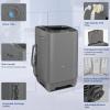 imageNictemaw Portable Washing Machine 20Lbs Capacity FullAutomatic Portable Washer Machine 28Cuft Washer and Dryer Combo with 10 Programs ampamp 8 Water Levels for Apartment Dorms RVGlass Cover20Lbs