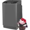 imageNictemaw Portable Washing Machine 20Lbs Portable Washer Machine with Drain Pump 28 Cuft Compact Washer with 10 Programs 8 Water Levels Small Washing Machine for Apartment Home Dorms RvDark Grey