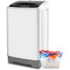 imageNictemaw Portable Washing Machine 178Lbs Full Automatic Portable Washer with 10 Programs ampamp 8 Water Levels Compact Laundry Washer and Dryer Combo with Drain Pump Energy Saving for ApartmentDormRVLight Grey
