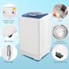 image:imageNictemaw Portable Washing Machine 178Lbs Capacity Full Automatic Portable Washer 23 Cuft Portable Washer Dryer Combo with 8 Cycles LED Display Drain Pump for Apartment Dorm RV