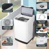 image:imageNictemaw Portable Washing Machine 178lbs Full Automatic Portable Washer Builtin Drain Pump 24 CuFt Compact Laundry Washer with 10 Programs 8 Water Levels LED Display for Apartment Dorms Rv