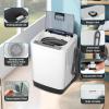 image:imageNictemaw Portable Washing Machine 18 Cuft Compact Laundry Washer with 10 Programs 8 Water Levels LED Display Builtin Drain Pump 135 Lbs Full Automatic Portable Washer for Apartments RV Dorms