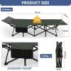 image:imageNictemaw Camping Bed for Adults with Mattress 900lbs Double Layer Oxford Camping Cots Lightweight Stable Durable Portable Bed with Carrying Bag Black amp Green Stripes