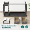 image:imageSmug Computer Desk with Storage Drawers Small Office Desk Modern Simple Study Writing Table for Home Bedroom Spacious 40X24 Desktop with 2Tier Drawer Black