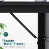 image:imageSmug Computer Desk with Storage Drawers Small Office Desk Modern Simple Study Writing Table for Home Bedroom Spacious 40X24 Desktop with 2Tier Drawer Black