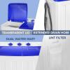 image:imageNictemaw Portable Washing Machine 30Lbs Compact Washing Machine Twin Tub Laundry Washer Machine with Drain Pump SemiAutomatic 19Lbs Washer and 11Lbs Spinner Combo for Apartments Dorms RVsblue