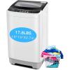 image:imageNictemaw Portable Washing Machine 178Lbs Capacity FullAutomatic Portable Washer 24Cuft Washer and Dryer Combo with Drain Pump 10 Programs 8 Water Levels Compact Laundry Machine for Apartment RV178Lbs