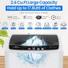 image:imageNictemaw Portable Washing Machine 178Lbs Portable Washer 24 Cuft Full Automatic Compact Laundry Washer with 10 Programs 8 Water Levels Builtin Drain Pump Energy Saving for Apartment Home RVsLight Grey
